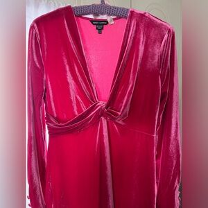 Maggy London Velvet Dress